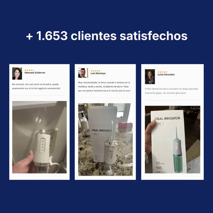 Irrigador aqua pro + boquillas gratis